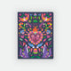 Mexican Monthly Planner by All the Ways to Say with folkloric patterns, gold foil cover and 100 pages for vibrant monthly planning.