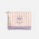 after tennis club pink striped pouch bag by All The Ways To Say