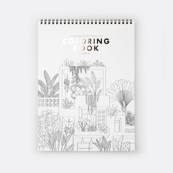 coloring book tome 01 all the ways to say creative adult coloring pages