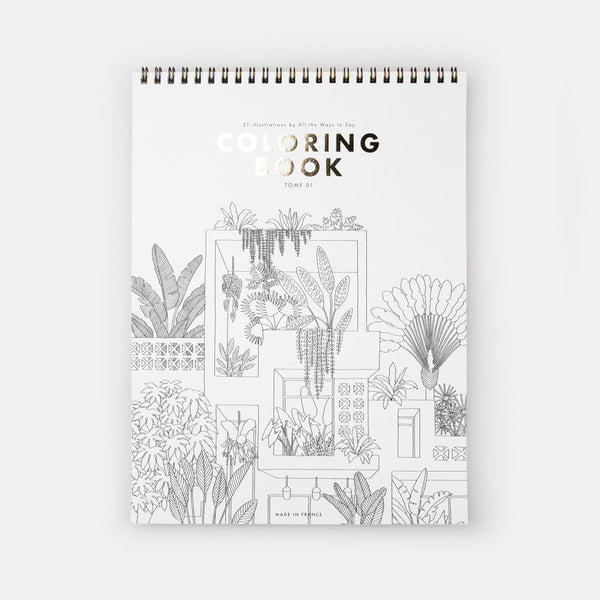 coloring book tome 01 all the ways to say creative adult coloring pages