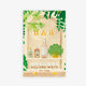 Rosé All Day enamel pin by All the Ways to Say featuring pink wine bottle design with gold-plated details on illustrated home bar background.