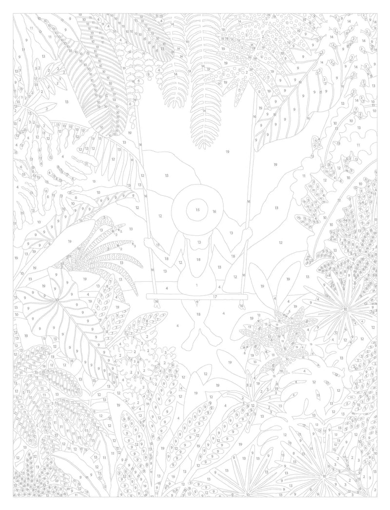Outline to paint