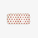 Heart Coffee Tray – rectangular birch wood tray with red watercolor heart pattern, eco-friendly, dishwasher safe, by All the Ways to Say.
