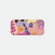 Rectangular coffee tray with a colorful floral pattern in pink, purple, yellow and blue tones, Flower Garden by All the Ways to Say