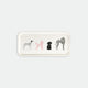 Dogue Coffee Tray by All the Ways to Say in birch wood with playful dog illustrations, made in Sweden, dishwasher safe and food contact approved