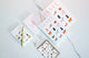 Detail view of Dogue notebook cover with pink dog illustration