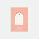Arche Gift Tag Set – pack of 6 paper tags with arch shape, symbolic golden motifs, and gold foil details, by All the Ways to Say.
