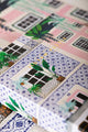 Lisboa - Puzzle 1000 pieces: close-up of the elegant gold foil lettering on the premium box.