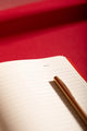 Bisou Bella Hardcover Notebook A5 - Interior view of the lined paper with "DATE" header.