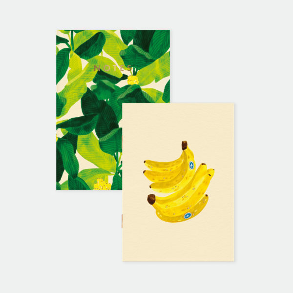 Beverly Hills Bananas Leaves – Pocket Notebook DUO