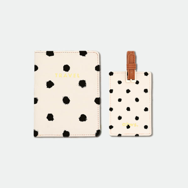 Painted dots Travel set